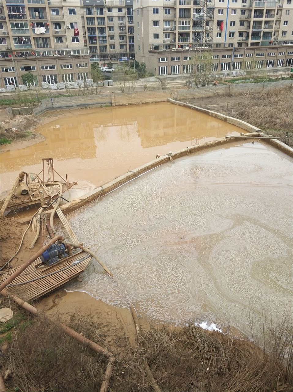 博罗沉淀池淤泥清理-厂区废水池淤泥清淤
